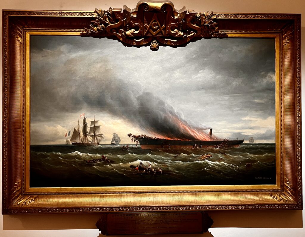 Naufrage de l'Austria - Mars et les Arts